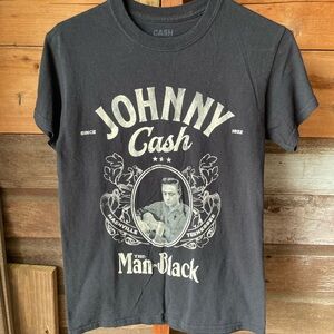 Ash Black Short Sleeve Tee Casual